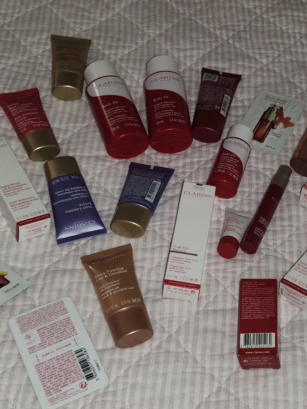 Clarins NWT Huge 20 Piece Set